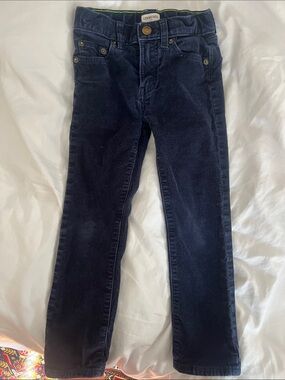 Crewcuts Navy Blue Corduroy Kids Pants
